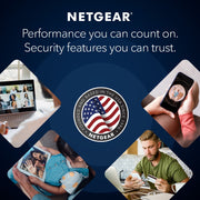 NETGEAR Nighthawk RS500 Tri-Band WiFi 7 Router, 12Gbps Wireless Speed, 2.5 Gig Internet Port, Covers Up to 3,000 sq. ft., Supports 120 Devices, Black