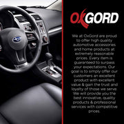 OxGord Center Console Organizer for 2012-2016 Subaru Impreza and CrossTrek, Durable Black ABS Insert Mount CCIO-SBIC-1217