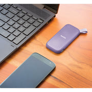 SanDisk 1TB Portable SSD, Lavender, Up to 800MB/s, USB-C, USB 3.2 Gen 2, External Solid State Drive, Drop Resistant, Rubber Hook