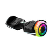 Jetson JRAVE-BLK Rave Hoverboard with Cosmic Light-Up Wheels, Integrated Bluetooth Speaker