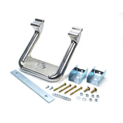 Carr Hoop II XM3 Polished Aluminum Truck Step, 10 in, Single, Multi-Mount System, 102522-1