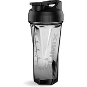 Helimix 28oz Vortex Portable Pre-Workout Protein Blender Shaker Bottle, Black - Durable