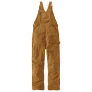 Carhartt Loose Fit Firm Duck Insulated Bib Overalls for Men - Carhartt Brown - XL - Tall