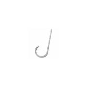 Oatey DWV J-Hook Pipe Holder, White ABS, Fits 4 In Schedule 30 & 40 Pipes, 7.5 In Length, 4-Pack, 33763