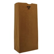 Duro Bag Manufacturing Company Grocery Paper Bags, 40-lb Capacity, Kraft, Flat Bottom, Self-Opening Thumb Notches, 500 Count