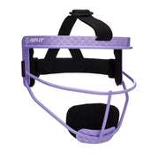 RIP-IT Emma Collection Girls Softball Fielders Mask with Mermaid Pattern (Lavender) - Lightweight Secure Fit Provides Maximum Protection and Comfort - Ponytail Friendly