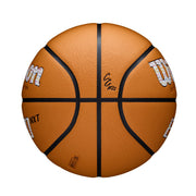 Wilson Caitlin Clark EVO NXT 3951 Indoor Basketball, Micro-Touch Composite Leather, Orange, Size 6, 28.5 in