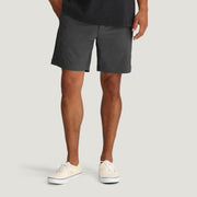 Free Fly Palmera Hybrid Men's Shorts, Quick-Dry Performance, 4-Way Stretch, UPF 50+ Sun Protection, Anthracite, 7