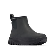 Columbia Snowtrot Slush Women's Snow Boots, Black Sea Salt, Pull-On Chelsea Style, Rubber Sole, 214454