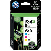 HP N9H66FN#140 High-Yield Black And Cyan, Magenta, Yellow Ink Cartridges, 4 Pack