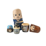 Stranger Things BDANST001-ST Nestable Nesting Dolls Collectible Figures - Features 6 Characters