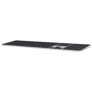 Apple Magic Keyboard with Touch ID and Numeric Keypad, Wireless, USB-C, Black Keys, MJM74LL/A