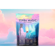 Yerba Mate Instant Tea Powder, 3-in-1 Super Drink, Peach Mango, 90 Servings