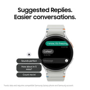 Samsung SM-L300NZEAXAA Galaxy Watch7 40mm Smart Watch, Aluminum, Bluetooth, Cream