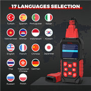 FXTUL M4 Harley Motorcycle Diagnostic Tool with OBD2, ABS, ECU, TPMS, IMMO Code Reader, Real-Time Data and Voltage Test MMT804#251022