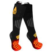 ActionHeat AH-SK-AA-02-L-XL AA Battery Heated Socks - Unisex Cotton Warm Socks w/Built-in Heating Panels, Heat Reflective Technology, 4.5V Heating Socks Large-X-Large