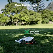 Mammotion LUBA 2 AWD Robotic Lawn Mower, All-Wheel Drive, 15.8 in Cutting Width, Adjustable 1-2.7 in Height, AI Vision, 0.9 Acre Coverage, MTL24LUX1US02