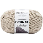 Bernat Blanket #6 Super Bulky Polyester Yarn, Almond 10.5oz/300g, 220 Yards