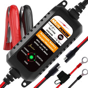 MOTOPOWER WAL205AUS 12V 800mA Fully Automatic Battery Charger Battery Maintainer Trickle Charger Desulfator