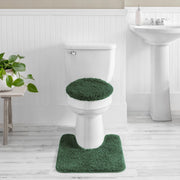 Mainstays MSS426172720811 Performance Recycled Polyester 3 Piece Bath Rug Set, Green Sage