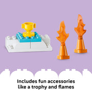 LEGO DUPLO Town 3 in 1 Creative Ramps Building Toy with Vehicles, 111 Pieces, Multicolor, 6585513
