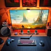 RCA 27 Evolution Select Gaming Monitor, 165Hz Refresh Rate, 2560 x 1440p QHD Display, 1ms Response Time, HDR10, RGB LED Backlighting, Adjustable Stand, Black, M27SG134F