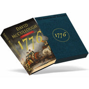Simon & Schuster 1776 Deluxe Slipcase Edition Book, Historical American Revolution Narrative by David McCullough (Hardcover)