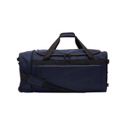 Protege Navigation 28 in Large Collapsible Rolling Duffel Bag, Navy, Polyester, 2 Inline Skate Wheels, Adjustable Shoulder Strap