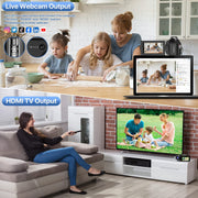 VAFOTON VAF-2572 Digital Camera Recorder FHD 1080P 24.0MP 16X with Mic and 2 Batteries for YouTube Vlogging
