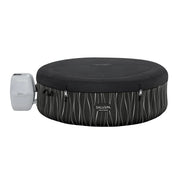 SaluSpa 60134E Hollywood AirJet Inflatable Circle Hot Tub Spa with Color-Changing LED Lights 4-6 Person with Pump #P08411