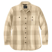 Carhartt Loose-Fit Twill Shirt Jacket for Ladies - Oat Milk - L