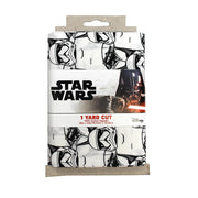 Eugene Textiles Star Wars Stormtroopers 100% Cotton Quilting Fabric, Black and White, 1 Yard 36x44 in