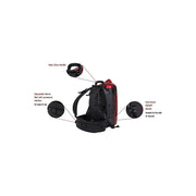 Atrix Hepa Backpack Cannister Vacuum - RED ONE SIZE