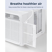 Windmill Lite Series Window Air Conditioner, 6,000 BTU, Quiet Operation, Wi-Fi Remote Control, Easy Installation, Cooling up to 250 Sq Ft, 06W11