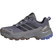 Adidas NMQ34 Women's Terrex Skychaser AX5 GORE-TEX Waterproof Hiking Shoes, Violet/Carbon, 7.5