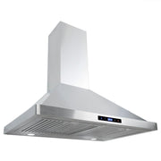 Cosmo 30'' & 36'' 760 CFM Convertible Wall Mount Range Hood
