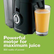 Hamilton-Beach 67601A Big Mouth Juice Extractor, Black