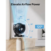 DREO DWAF09 7 inch Oscillating Table Fan with Powerful Airflow and Quiet Operation