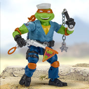 Playmates Toys Teenage Mutant Ninja Turtles x G.I. Joe Shipwreck x Mikey Action Figure, Highly Articulated, Multicolor, 8 in, 95018841