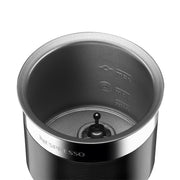 Nespresso Aeroccino XL Milk Frother, Black, Electric, 13.5oz Capacity, Dishwasher Safe, 550W, Three Styles of Milk Froth