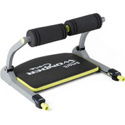 Wonder Core SMART Abdominal Trainer, Adjustable Resistance 24-48 lb, Foldable, Green