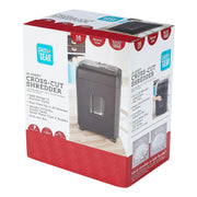 Pen+Gear C227-B 16-Sheet Cross-Cut Wheeled Paper/Credit Card Shredder