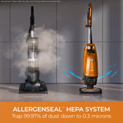 Kenmore Intuition Upright Vacuum Cleaner, Bagged, Pet Friendly, Lift-Up Canister, No Touch Bag Technology, AllergenSeal HEPA Filter, 11 in Cleaning Path, Orange, BU4019