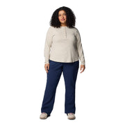 Columbia All Seasons Bootcut Hiking Pants for Women, Collegiate Navy, Medium, Omni-Shade UPF 50, Omni-Shield Water Repellent, Stretch Fabric, 208637