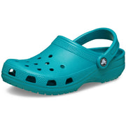 Crocs Classic Clog, Turbo Teal, Lightweight Water-Friendly Unisex Shoes, Size 10 Women/8 Men, 10001