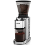 Aromaster CG001203 Conical Burr Coffee Grinder Aromaster Electric Coffee bean grinder with 24 Grind Settings Grind Timer Espresso/Drip/Pour Over/Cold Brew/French Press Coffee Maker | Anti-static | Stainless Steel