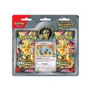 Pokemon Mega Evolutions-Ascended Heroes Collection Erika & Larry Blister Bundle