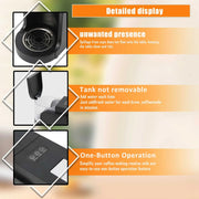 OhhGo Espresso Coffee Machine, Automatic Capsule Brewer with Instant Heat-Up, Black - Easy To Operate