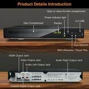 Dr. J Professional EVP101 Blue Ray DVD Players