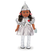 My Life As Wizard of Oz Tin Man Posable 18-Inch Doll, Light Brunette Hair, Brown Eyes, Oil Can and Heart Barrettes Accessories